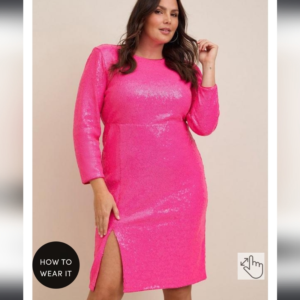 Torrid sequin dress